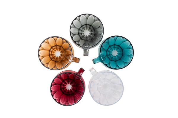 Cafec Flower Dripper Cup4 – KAHVERENGİ