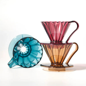 Cafec Flower Dripper Cup4 – KAHVERENGİ