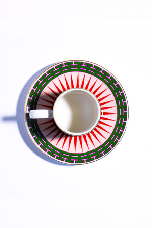 Think Pink Solar Rose Kahve Fincanı (2’li Set)