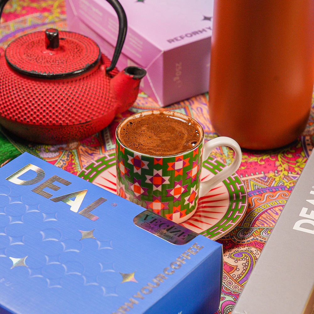 Think Pink Orient Bloom Kahve Fincanı (2’li Set)